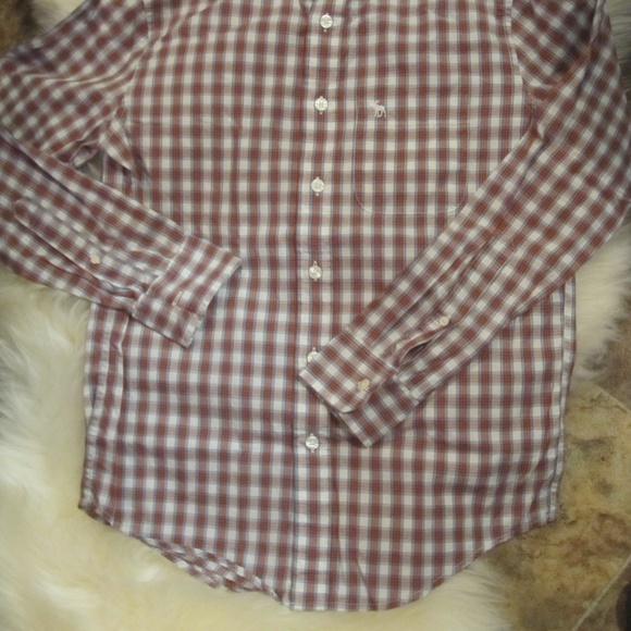 SALE!! Abercrombie and Fitch relaxed button down … - Picture 8 of 8